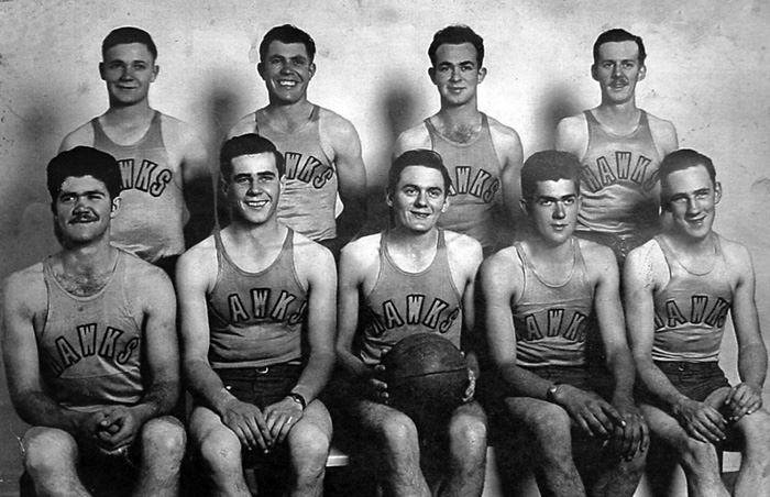 Sublimity Hawks Basketball 1946-47